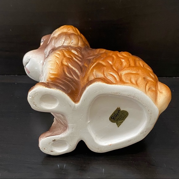 Vintage RELPO Cocker Spaniel Dog Ceramic Planter - Picture 12 of 14